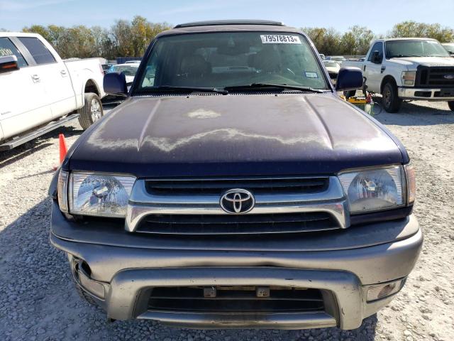 JT3GN87R410191544 - 2001 TOYOTA 4RUNNER LIMITED BLUE photo 5