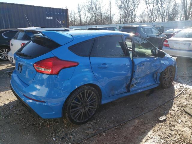 WF0DP3TH9G4117141 - 2016 FORD FOCUS RS BLUE photo 3