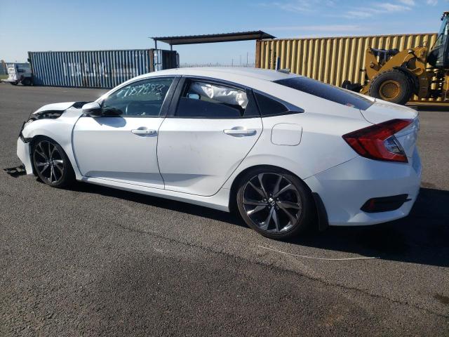 2HGFC2F81MH508748 - 2021 HONDA CIVIC SPORT WHITE photo 2