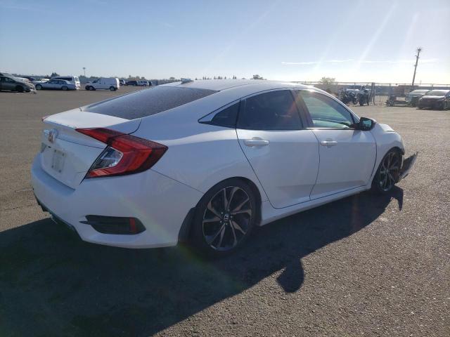 2HGFC2F81MH508748 - 2021 HONDA CIVIC SPORT WHITE photo 3