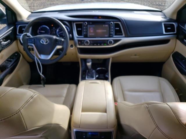 5TDJKRFH7ES054013 - 2014 TOYOTA HIGHLANDER XLE WHITE photo 8