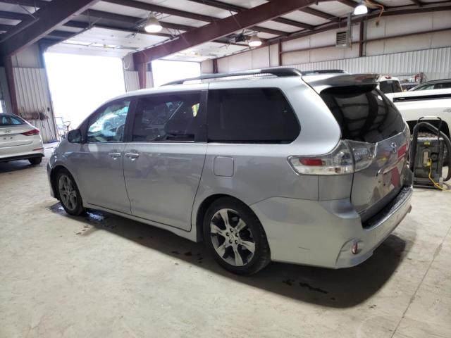 5TDXK3DC4BS157593 - 2011 TOYOTA SIENNA SPORT SILVER photo 2