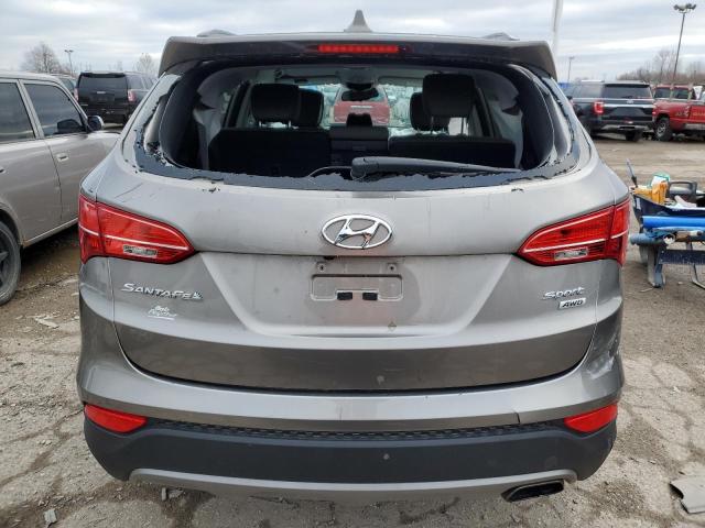 5XYZUDLB1GG332128 - 2016 HYUNDAI SANTA FE S TAN photo 6