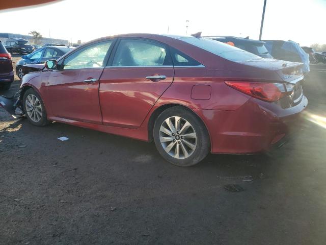 5NPEC4AB4EH895233 - 2014 HYUNDAI SONATA SE RED photo 2