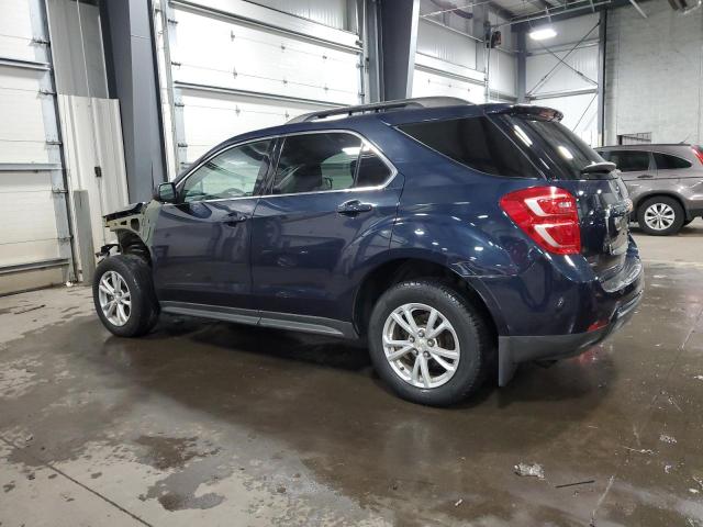 2GNFLFEK2G6180458 - 2016 CHEVROLET EQUINOX LT BLUE photo 2