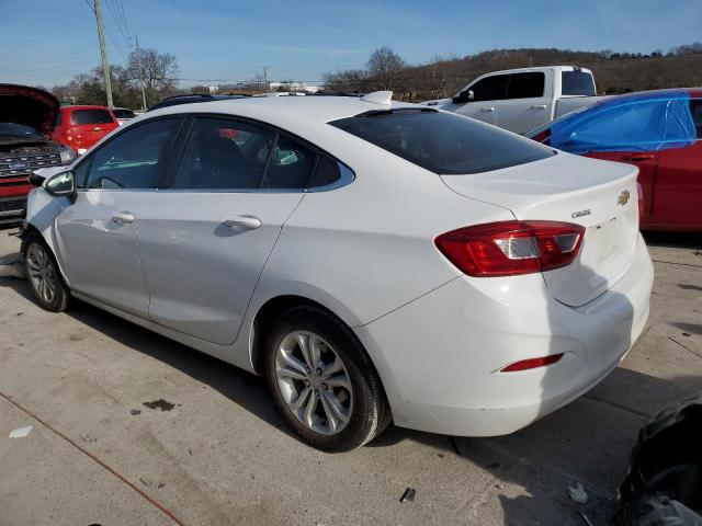 1G1BE5SM4K7147030 - 2019 CHEVROLET CRUZE LT WHITE photo 2