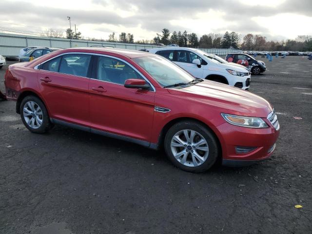 1FAHP2EW6AG109827 - 2010 FORD TAURUS SEL RED photo 4