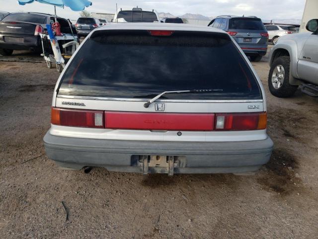 2HGED6351JH505001 - 1988 HONDA CIVIC DX SILVER photo 6