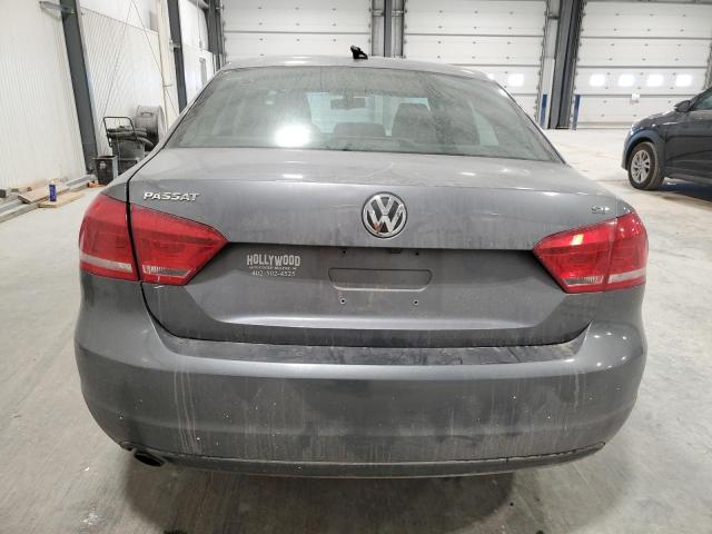 1VWBP7A33DC098562 - 2013 VOLKSWAGEN PASSAT SE GRAY photo 6