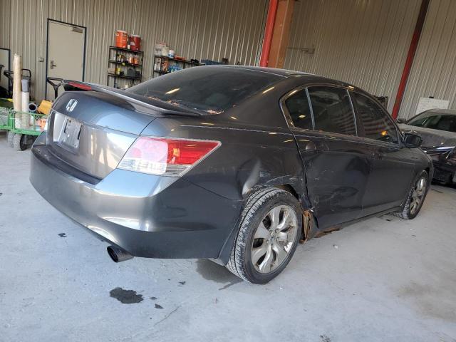 1HGCP26768A049932 - 2008 HONDA ACCORD EX GRAY photo 3