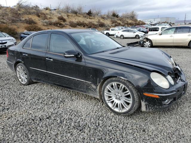 WDBUF56X18B347823 - 2008 MERCEDES-BENZ E 350 BLACK photo 4