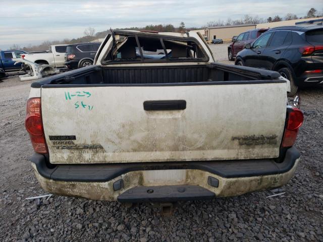 5TETU62N95Z035852 - 2005 TOYOTA TACOMA PRERUNNER ACCESS CAB WHITE photo 6