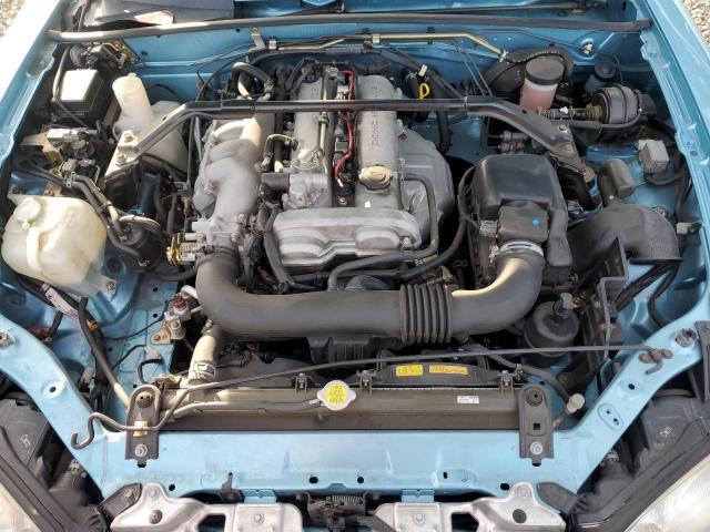 JM1NB353610208700 - 2001 MAZDA MX-5 MIATA BASE BLUE photo 11