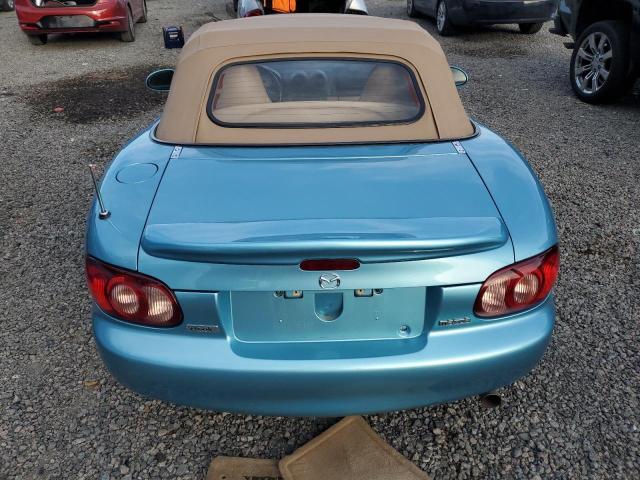 JM1NB353610208700 - 2001 MAZDA MX-5 MIATA BASE BLUE photo 6