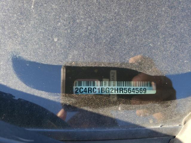 2C4RC1BG2HR564569 - 2017 CHRYSLER PACIFICA TOURING L Ağ foto 13