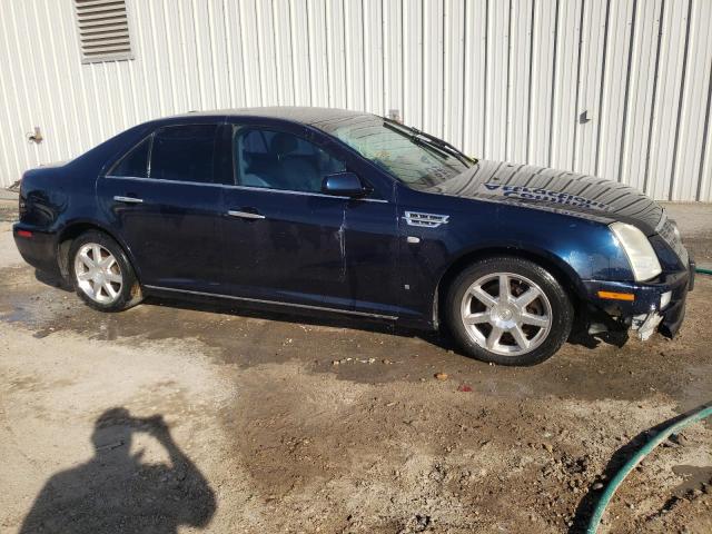 1G6DD67V980152464 - 2008 CADILLAC STS BLUE photo 4