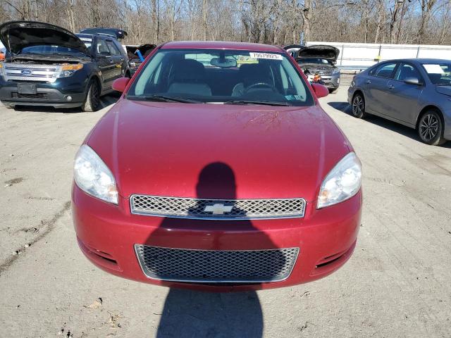 2G1WB5E37D1152526 - 2013 CHEVROLET IMPALA LT RED photo 5