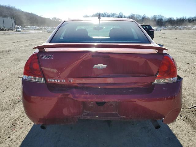 2G1WB5E37D1152526 - 2013 CHEVROLET IMPALA LT RED photo 6