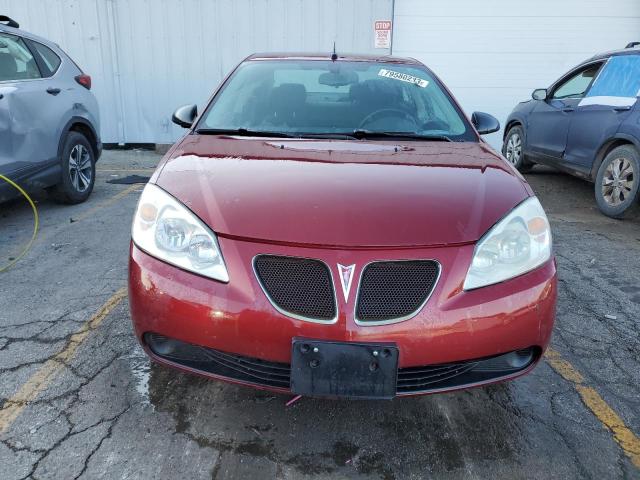 1G2ZF57B484150549 - 2008 PONTIAC G6 VALUE LEADER BURGUNDY photo 5