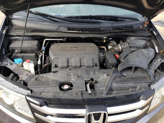 5FNRL5H29EB136136 - 2014 HONDA ODYSSEY LX GRAY photo 12