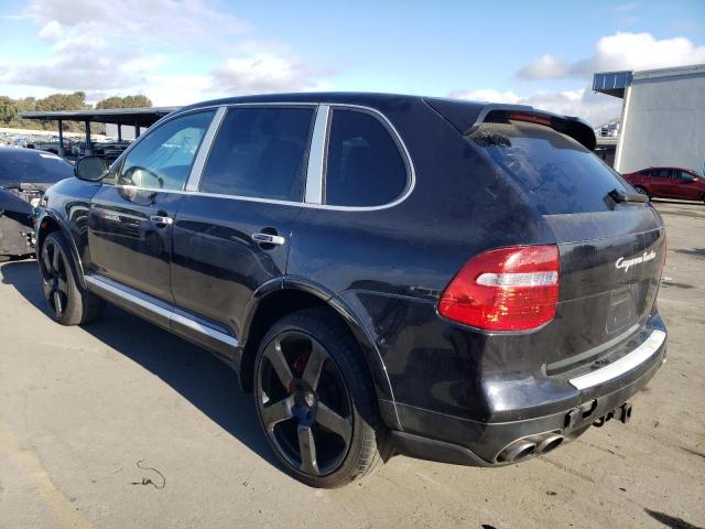 WP1AC29P58LA80847 - 2008 PORSCHE CAYENNE TURBO BLACK photo 2