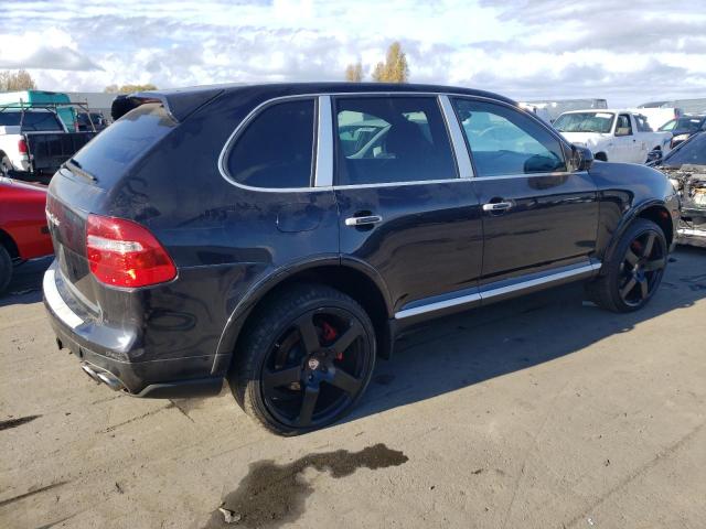 WP1AC29P58LA80847 - 2008 PORSCHE CAYENNE TURBO BLACK photo 3