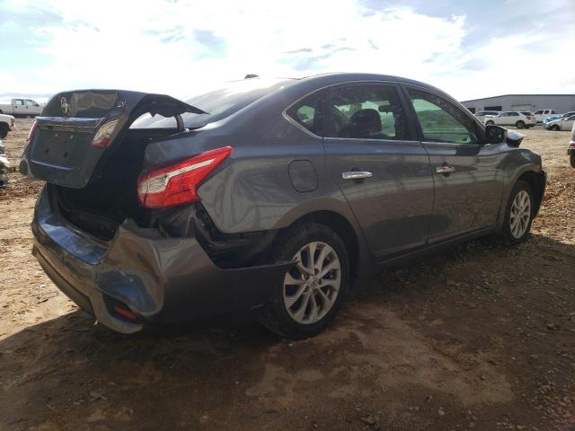 3N1AB7AP6KL606737 - 2019 NISSAN SENTRA S GRAY photo 3