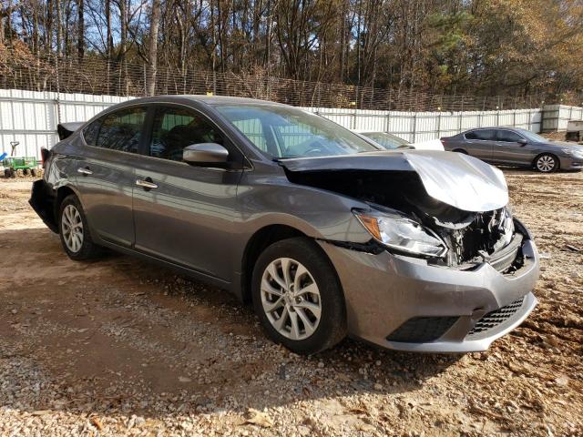 3N1AB7AP6KL606737 - 2019 NISSAN SENTRA S GRAY photo 4