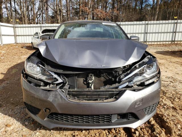 3N1AB7AP6KL606737 - 2019 NISSAN SENTRA S GRAY photo 5