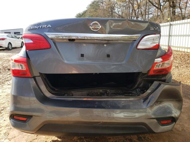 3N1AB7AP6KL606737 - 2019 NISSAN SENTRA S GRAY photo 6