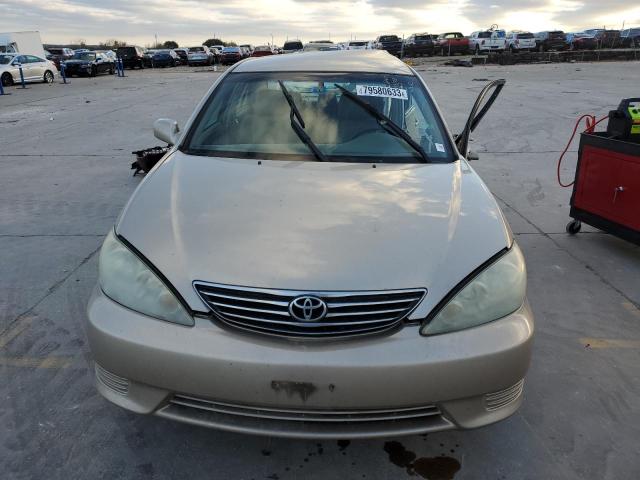 4T1BE30K85U103207 - 2005 TOYOTA CAMRY LE CREAM photo 5