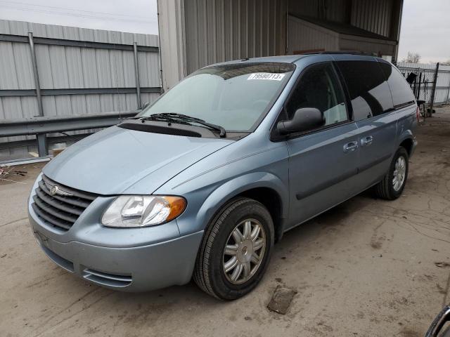 1A4GP45R76B584686 - 2006 CHRYSLER TOWN & COU ლურჯი ფოტო 1