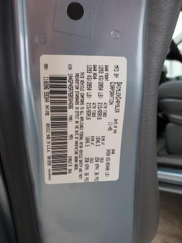 1A4GP45R76B584686 - 2006 CHRYSLER TOWN & COU ლურჯი ფოტო 12