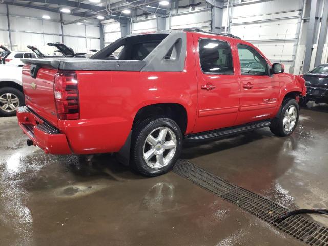 3GNTKEE32BG353045 - 2011 CHEVROLET AVALANCHE LS RED photo 3