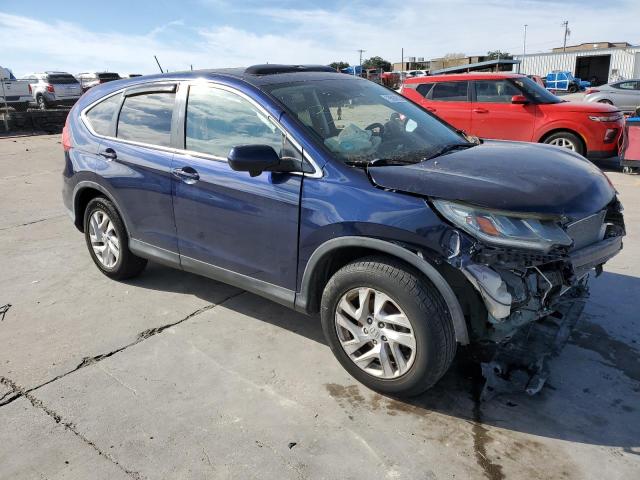 2HKRM4H56FH694479 - 2015 HONDA CR-V EX BLUE photo 4