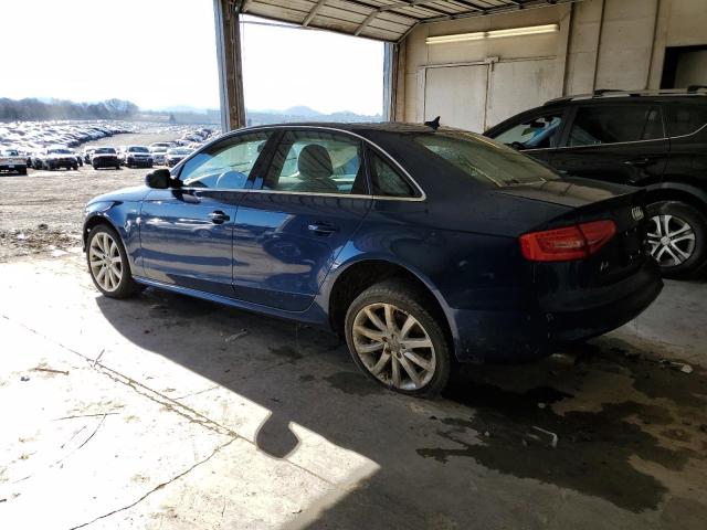 WAUBFAFL7EN029100 - 2014 AUDI A4 PREMIUM BLUE photo 2