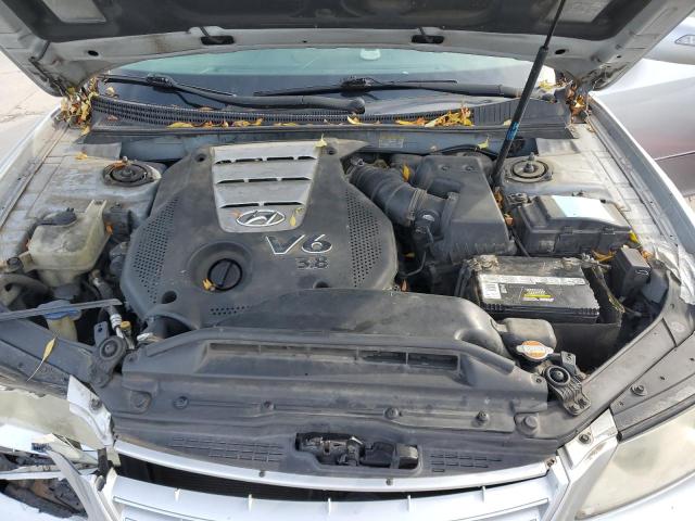 KMHFC46F98A306099 - 2008 HYUNDAI AZERA SE SILVER photo 11