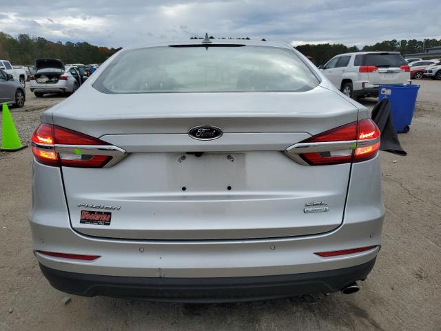 3FA6P0CD3KR150262 - 2019 FORD FUSION SEL SILVER photo 6