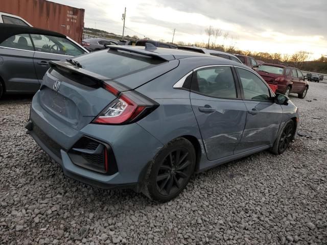 SHHFK7H60MU212750 - 2021 HONDA CIVIC EX GRAY photo 3