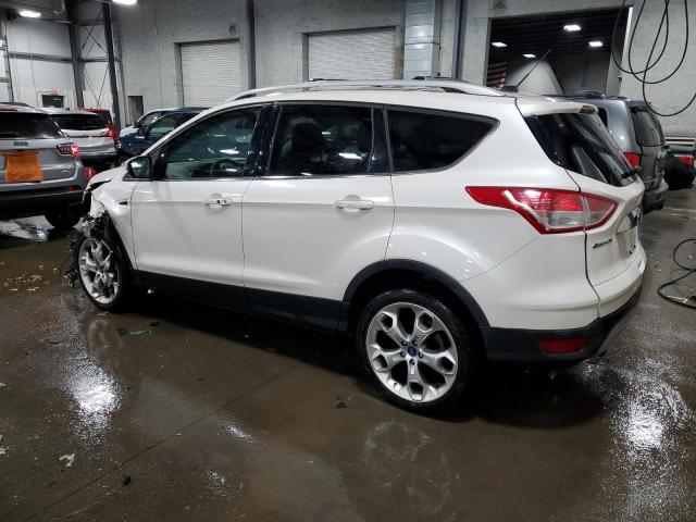 1FMCU9J95EUA04396 - 2014 FORD ESCAPE TITANIUM WHITE photo 2