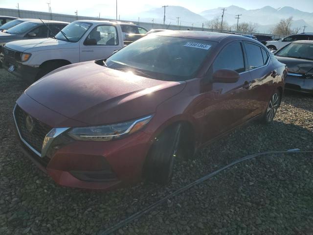 3N1AB8CVXLY301859 - 2020 NISSAN SENTRA SV RED photo 1