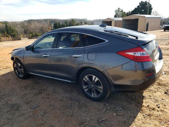 5J6TF1H35DL003197 - 2013 HONDA CROSSTOUR EX GRAY photo 2