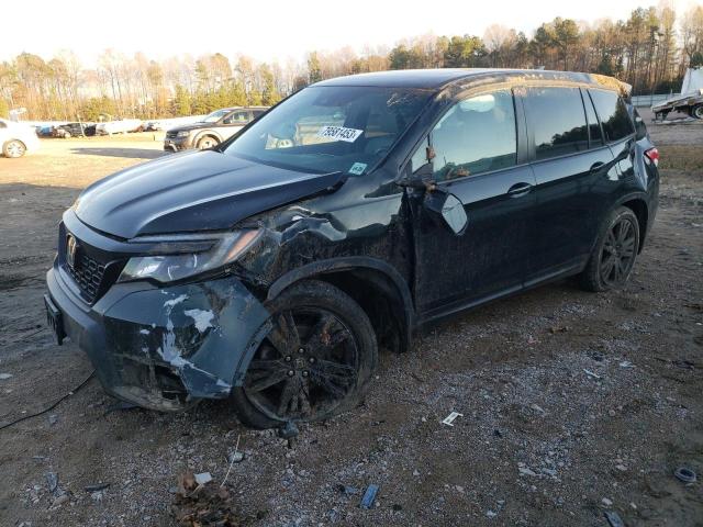5FNYF7H59LB003852 - 2020 HONDA PASSPORT EXL BLACK photo 1