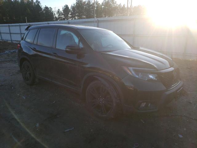 5FNYF7H59LB003852 - 2020 HONDA PASSPORT EXL BLACK photo 4