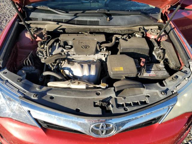 4T1BF1FK8CU537181 - 2012 TOYOTA CAMRY BASE MAROON photo 11