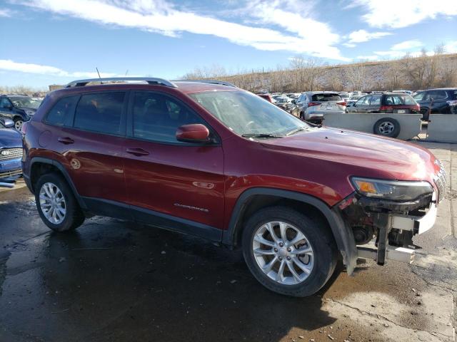 1C4PJLCB5MD112317 - 2021 JEEP CHEROKEE LATITUDE MAROON photo 4