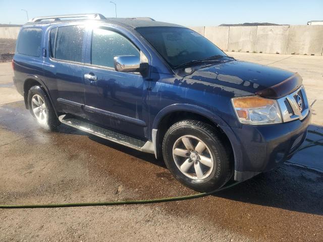 5N1AA0NDXAN605351 - 2010 NISSAN ARMADA SE BLUE photo 4