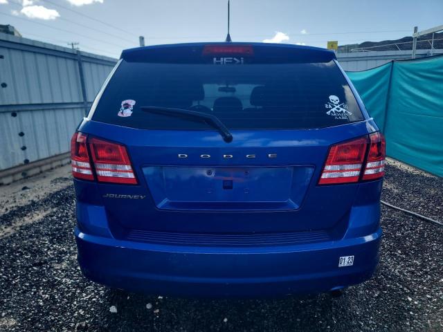 3C4PDCAB5FT529878 - 2015 DODGE JOURNEY SE BLUE photo 6