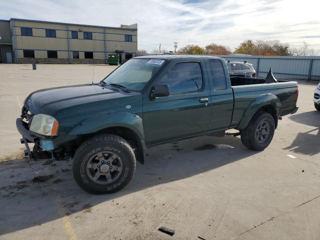 1N6ED26T72C382498 - 2002 NISSAN FRONTIER KING CAB XE GREEN photo 1