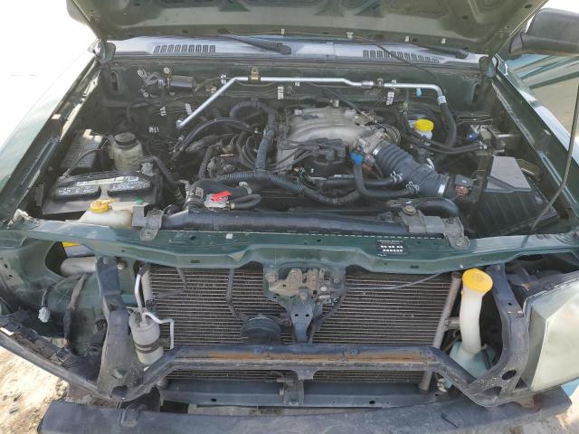 1N6ED26T72C382498 - 2002 NISSAN FRONTIER KING CAB XE GREEN photo 11